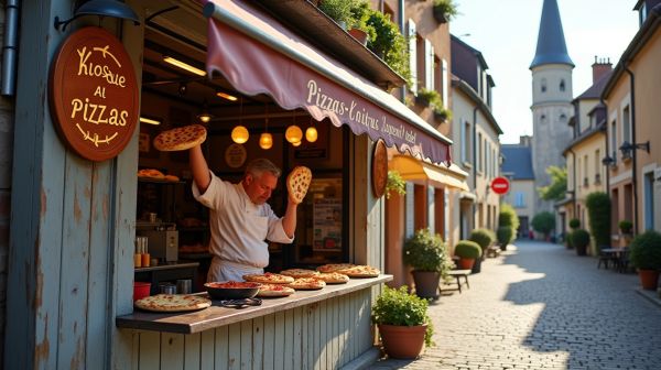 Savourez les délices du kiosque à pizzas à Saint-Seurin-sur-l'Isle