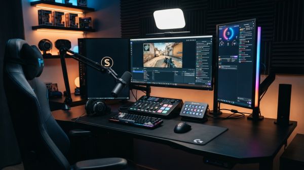 Top équipements de streaming incontournables du setup de squeezie